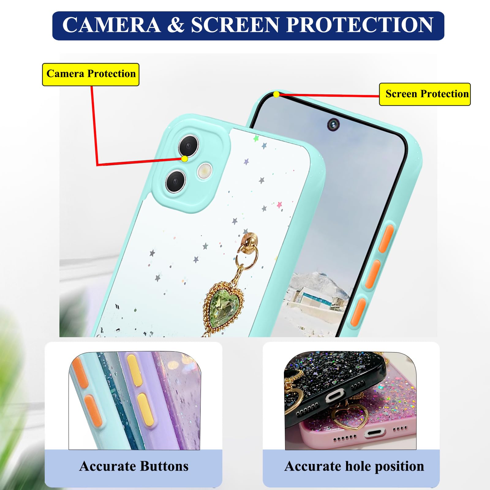 Amazon.com: Kainevy Phone Case for Samsung Galaxy A05 Clear